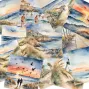 Preview: LaCreativ - Designpapier "Ein Tag am Meer" Paper Pack 6x6" - 24 Bogen